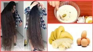 Get Super Long,  Silky, Shiny & Glossy Hair Naturally | Deep Conditioning Hair Mask |