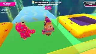 Fall Guys Eliminatoria 192 Juego con la Skin de Ping&uuml;ino Abrigado DominoDaniel