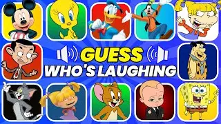 Guess The Cartoon Character By Their Laugh! 😂