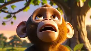 Smart Monkey Rescues a Kitten in Danger | Animal Rescue Tales
