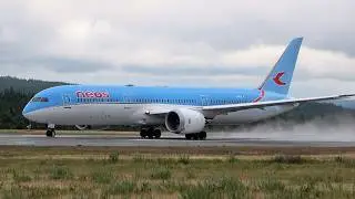 Neos - Boeing 787-9 Dreamliner - Emergency Landing & Takeoff