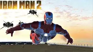 Mark 5 Suit Gameplay - Iron Man 2 Game