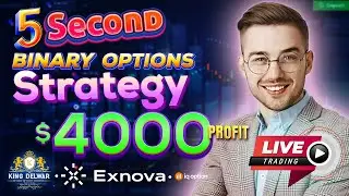11k Usd profit within 50 seconds Exnova Blitz Binary option trading strategy | iq option signal free