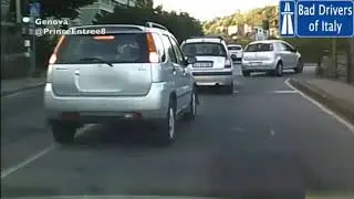 Bad Drivers of Genova (compilation)
