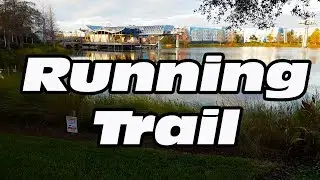Pop Century and Art of Animation resorts - full running trail - all signs and views