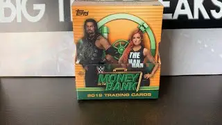 Topps WWE Money In The Bank 2019 Hobby Box Break!