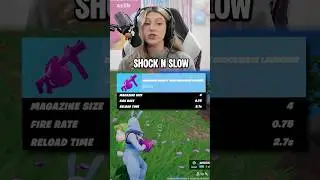 HappyGal Discovers NEW Shockwave Launcher! 👀 #happyhappygal #fortnite #gaming