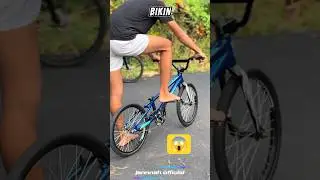Polygon Rogue ⚡ Crank RAO + Garpu Box #shorts #viralvideo #bmx #balapliar #balaponthelsurabaya