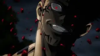 Sukuna laughing