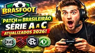 😱💥 Lan&ccedil;aram o Patch Atualizado para o Brasfoot Mobile 2026, Confira! 🎮⚽