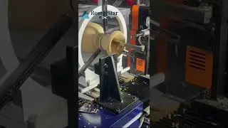 CNC Wood Lathe Make Inner Hole for Vase