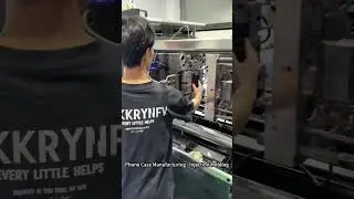 Phone Case Manufacturing - Injection Molding#injectionmoldingfactory #phonecase #oem  #iphonecase