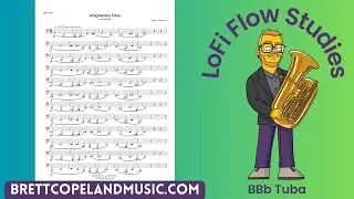 Wagnerian Flow - Low Register [BBb Tuba in Treble Clef]