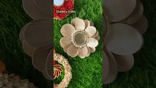 DIY Best Out of Waste Diya Holder | Easy Tealight Candle Holder for Diwali  2025| wooden spoon craft
