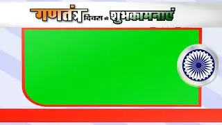 26 January Green Screen Animations Republic Day status template video
