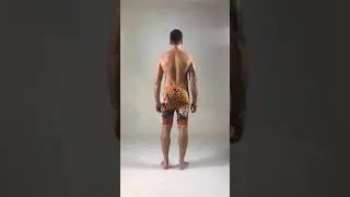 Bengal High Waisted Compression Shorts - Product Video