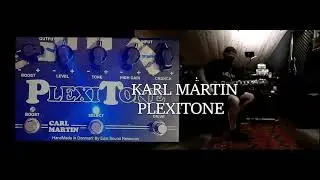 KARL MARTIN PLEXITONE  [sound check]   Power chords & Heavy sounds!