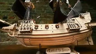 Lord of the Seas 3D Puzzle mit 438 Teilen | Schiff von Eco-Wood-Art