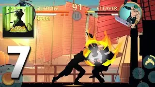 Shadow VS Wasp Bodyguards | Shadow Fight 2 - Gameplay Walkthrough Part 7 - Act 4 (iOS, Android)