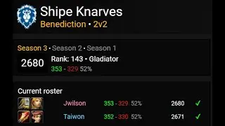 Gladiator Shockadin/Mage  2s Recap! we did it boys! TBC Classic