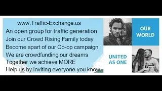 Crowd Rising Traffic Exchange Co-op Advertising