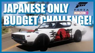 Forza Horizon 5 | Japanese Only Budget Challenge!