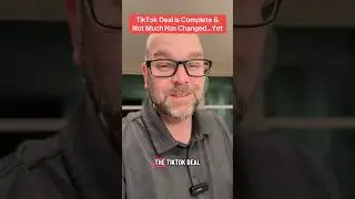 TikTok Deal is Complete & Not Much Has Changed&hellip;Yet 1/22 #breakingnews #tiktok #media
