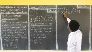 successive transformation:given enlargement scale factor and rotation...........#africastruggle.