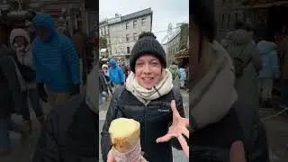 Самый сырный хлеб на рождественской ярмарке в Квебеке.