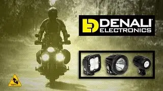 Denali LED Motorcycle Auxiliary Lighting from Twisted Throttle