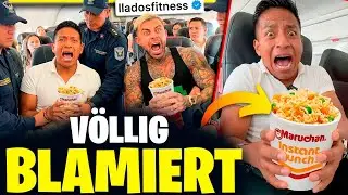 Selbsternannter Million&auml;r isst Billig-Ramen im Flieger &ndash; Llados Fitness&rsquo; schlechtester Sch&uuml;ler
