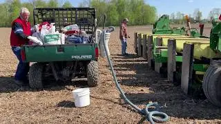 Corn Research Plot Planting