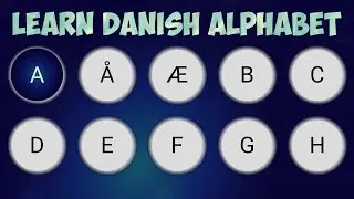 Learn Danish Alphabet | AppChant