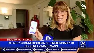 Olenka Zimmermann: empresa de delivery no responde por denuncia de pérdida de mercadería