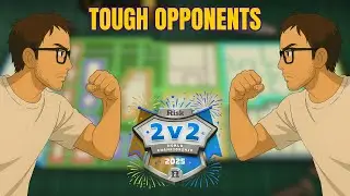 Playing Against The Best! | Winners Bracket Match 2 Game 1! | Official Risk 2v2 Season 2