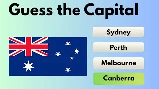 Guess the Capital | World Capitals Quiz