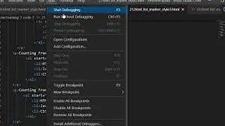 18. Complete Web Development: HTML List Maker 18 19 20 21 23