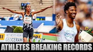 Athletes Breaking Records And Making Controversial Moves