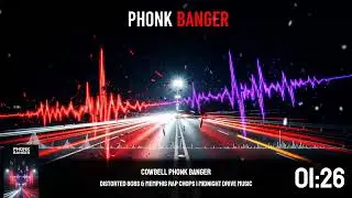 Cowbell Phonk BANGER - Distorted 808s & Memphis Rap Chops | Midnight Drive Music