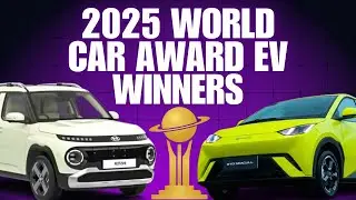 EVs win nearly every award at 2025 World Car Awards