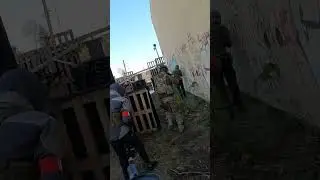 EPIC ENEMY FLANK  #airsoft #fail #memes #airsoftfail #cqb