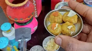Instant Besan Laddu ! Mini Laddu #mini #viral #trending #video #sweet 