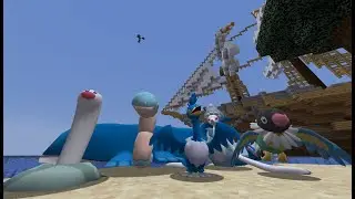 Pixelmon Island - Pirate Takeover!! - Episode 12 (Minecraft Pokemon Mod)