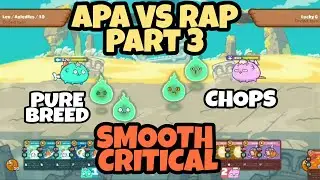 APA VS RAP GAMEPLAY | Axie Infinity | Aqua Plant Aqua Strategy