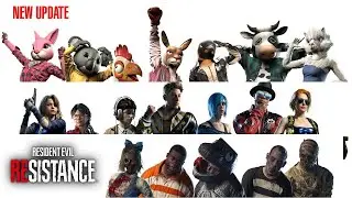 PC Resident Evil: Resistance NEW UPDATE Opening New Loots
