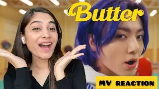BTS (방탄소년단) 'Butter' Official MV REACTION || BTS Butter Reaction Indian  || Nidhi Gandhi