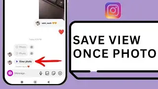 How To Save One Time (Disappearing) Photo On Instagram