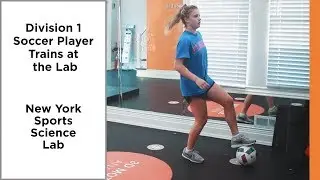 NCAA Division 1 Soccer Player Trains at the Lab | NY Sports Science Lab