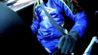Shiny nylon UMBRO suit