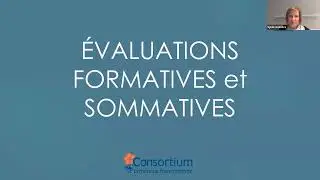 Série sur l'évaluation :  évaluations formatives et rétroactions